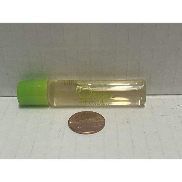 OSCAR DE LA RENTA Tropical Flower Eau de Toilette 0.16 oz Vintage Deluxe Vial - Picture 5 of 12